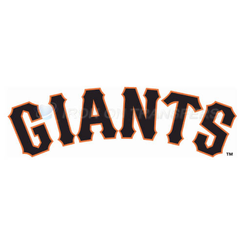 San Jose Giants Iron-on Stickers (Heat Transfers)NO.7682